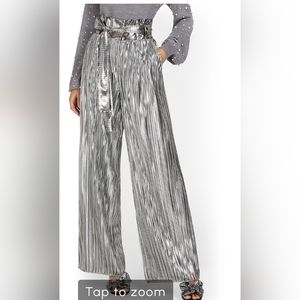 NY&Co Metallic Wide Leg Trousers